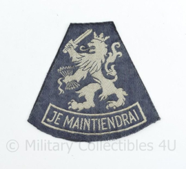 Klu Luchtmacht vorig model arm embleem Je Maintiendrai - 8 x 7,5 cm - origineel