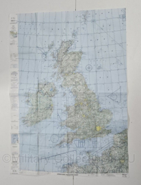 KLU Koninklijke Luchtmacht Operational Navigation Chart OUnited Kingdom NC E-1 - 1 : 1 000 000 - 145 x 105 cm - origineel