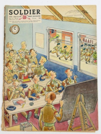 The British Army Magazine Soldier Vol.8 No 12 Februari 1953 -  Afkomstig uit de Nederlandse MVO bibliotheek - 30 x 22 cm - origineel