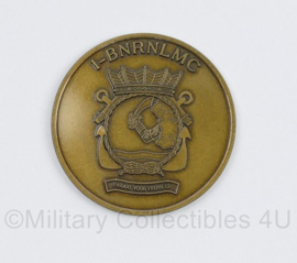 KMARNS Korps Mariniers 1 BNRNLMC 1st Battallion Royal Netherlands Marine Corps coin - diameter 4 cm - origineel