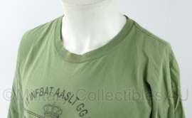 Defensie 11 INFBAT AASLT GGJ Koningscompagnie shirt - maat Extra Large - gedragen - origineel