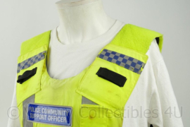 Mehler Vario System Brits politie Police Community Support Officer vest met kogel- en steekwerende inhoud - HOSDB/CAST-normen HG1A/KR1 - maat 6.4 =XLL - origineel