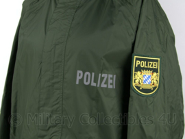 Duitse Polizei moderne regenjas met embleem Bayern - maat XS, S, M of L - origineel