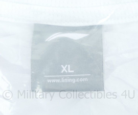 KL Defensie Li-Ling sport shirt SS Men met korte mouw men wit - maat XLarge - NIEUW in verpakking - origineel