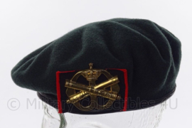 KL Koninklijke Landmacht baret met insigne Veldartillerie - DT2000 baret huidig model - maat 56 - origineel