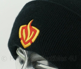 Nederlandse Brandweer muts met logo - 80% wol 20% acrylzuur - nieuw - origineel