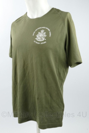 KMARNS 32 RSQN Korps Mariniers Marinierskazerne Savaneta t-shirt - maat Medium - gedragen - origineel Defensie