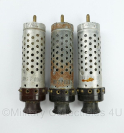 WO2 Duitse Transistors voor radio apparatuur - model RV 2P 800 - set van 3 stuks - origineel