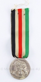 Duits/Italiaanse veldtocht medaille - origineel WO2