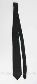 Zwarte stropdas - polyester/viscose - origineel