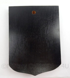 KL Landmacht wandbord The Netherlands Defence Attache - afmeting 26 x 19 x 2 cm - origineel