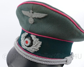 WO2 Duitse Panzer officiers schirmmutze - zeldzaam - maat 56 - origineel