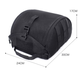Helm Draagtas Helmtas MOLLE universeel voor MICH FAST helm - GREEN