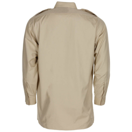 Brits Leger Overhemd khaki - nieuw  - grote maat 32 tm. 46 - origineel