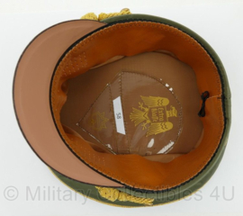 WO2 Duitse Heer Generaals schirmmutze gabardine met gouden bies - maat 58 tm. 60 cm