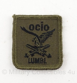 KL Nederlandse leger Lumbl Luchtmobiel OCIO borstembleem met klittenband - origineel