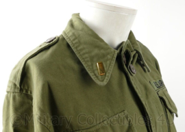WO2 US M1943 field jacket 2nd Lieutenant Medical Department - maat 38R - replica