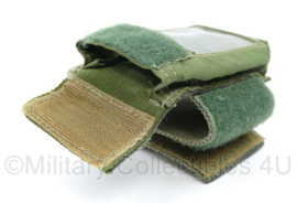 Defensie wrist pouch groen - 11 x 6 x 9 cm - gebruikt - origineel