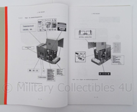 KL Landmacht Technische Handleiding TH004228 - Generatoraggregaat 6kw dieselmotor - afmeting 30 x 21 cm - origineel