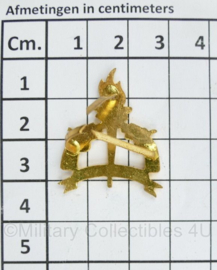 Surinaamse Politie speld goudkleurig - 3 x 2,5 cm - origineel
