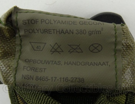 Korps Mariniers Forest Camo opbouwtas handgranaat - nieuw in verpakking - MOLLE - origineel