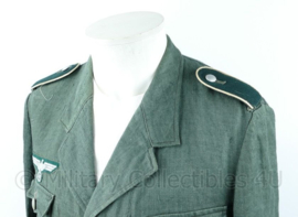 WO2 Duitse Drillich jacke uniform jas Heer Infanterie - origineel