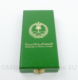 Kingdom of Saudi Arabia Liberation of Kuwait medaille doosje LEEG - 7 x 2,5 x 14 cm - origineel