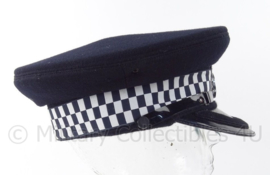 Britse Police pet "lincolshire constabulary" - voor hogere rangen - maat 7 1/8 - Origineel