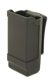 CQC Double Stack Single Magazine Holster met veer Mag Holder Pouch voor o.a. Glock 17 9mm - black