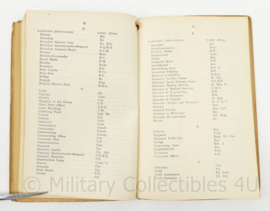 WO2 Britse Defence Force Regulations Combat Orders Training Regulation no. 10 (2nd Edition) 1942 - 19 x 13 cm - origineel