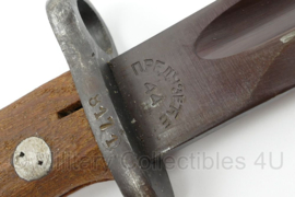 Joegoslavische bajonet voor de M1948 Mauser - 38 cm lang - topstaat - origineel
