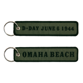 Sleutelhanger D-Day June 6, 1944 OMAHA beach - 12,5 x 3 cm
