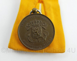 Defensie Trouwe dienst Koninklijke Marine onderscheiding bronze - 6,5 x 4 cm - origineel