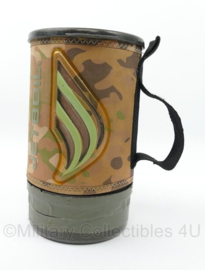 Jetboil flash camo kooktoestel - 18 x 10,5 cm - gebruikt - origineel