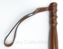Vintage houten knuppel / slagstok - 24 cm. lang - origineel