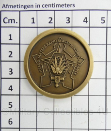 Rapid Reaction Corps France Citadel Kleber 2015 coin - diameter 4 cm - origineel