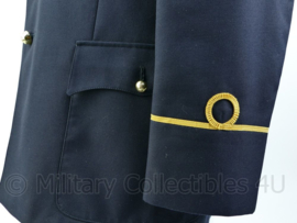 Zeldzaam korps mariniers Barathea uniform met zeer veel insignes  Maat 43-4 blouse, jas 54k - origineel