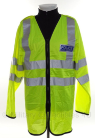 Police Politie geel reflectie dunne overjas - Community Support Officer - size Small - origineel