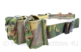 KL Woodland camo  bandoleer voor 10 stuks  40mm  granaten - nieuw -  origineel