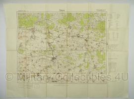 Duitse stafkaart Sonderausgabe 1940 Rusland UdSSR Polonne Blatt 396a - 97,5 x 74 cm. schaal 1:100000 - origineel