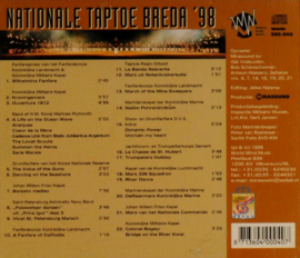 CD Nationale Taptoe Breda 1998 - 22 liederen - origineel