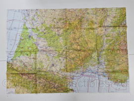 KLU Koninklijke Luchtmacht Low Flying Chart sheet 8 Frankrijk - 1 : 500 000 - 137 x 89 cm - origineel