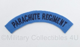 ENKELE Britse leger Parachute Regiment shoulder title - 13 x 4,5 cm - replica