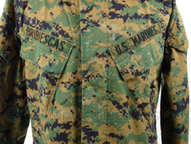 USMC US Marine Corps Marpat BDU camo jas met insignes - maat Small-short - origineel