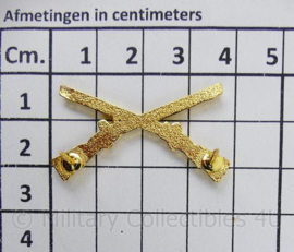 US Branche Insignia Officer infantry - 1 PAAR