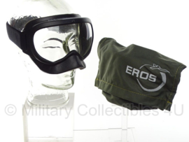 Eros P/N MXP 210 Eros Smoke Goggles Cabin Crew Safety voor in vliegtuigen - met opbergzakje - origineel
