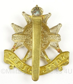 WO2 Britse pet of baret insigne Notts and Derby Sherwood Foresters - afmeting 4,5 x 5 cm - origineel