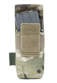 Warrior Assault Systems Single M4 5.56mm Mag Pouch / Non Slip Retention - 2 Mags - Multicam - NIEUW