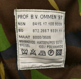 Zeldzaam KCT en Korps Mariniers waterdicht overall met manchetten bij de arm uiteindes en kraag - 6080/9000  - origineel