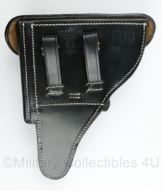 Hardcover holster Luger P08  - zwart